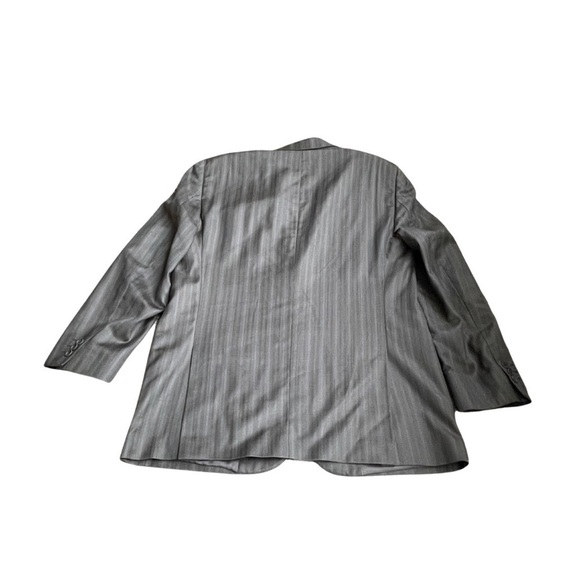 Collezioni L’Uomo Made In Italy Seta Silk And Wool Mens 2 Button Blazer Size 40R - Picture 6 of 13